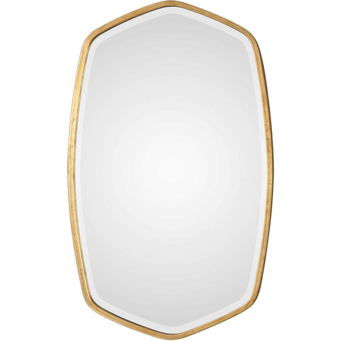 Uttermost 09382 David Frisch 22 Inch Wide Oval Beveled Wood Framed Wall Mounted
