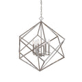 Uttermost Euclid Polished Nickel 6 Light Pendant