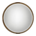 Uttermost Finnick Antiqued Gold Leaf Mirror