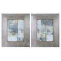 Uttermost Gilded Whimsy Abstract Prints Set Of 2
