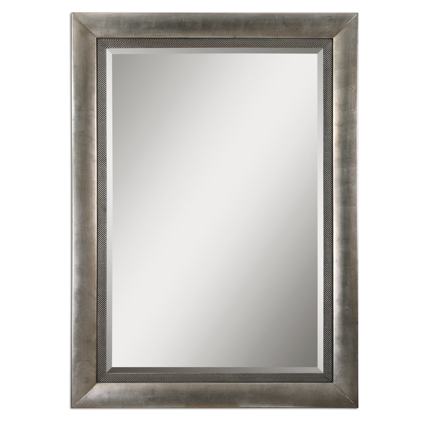 Uttermost Gilford Antique Silver Leaf Mirror Antique Silver