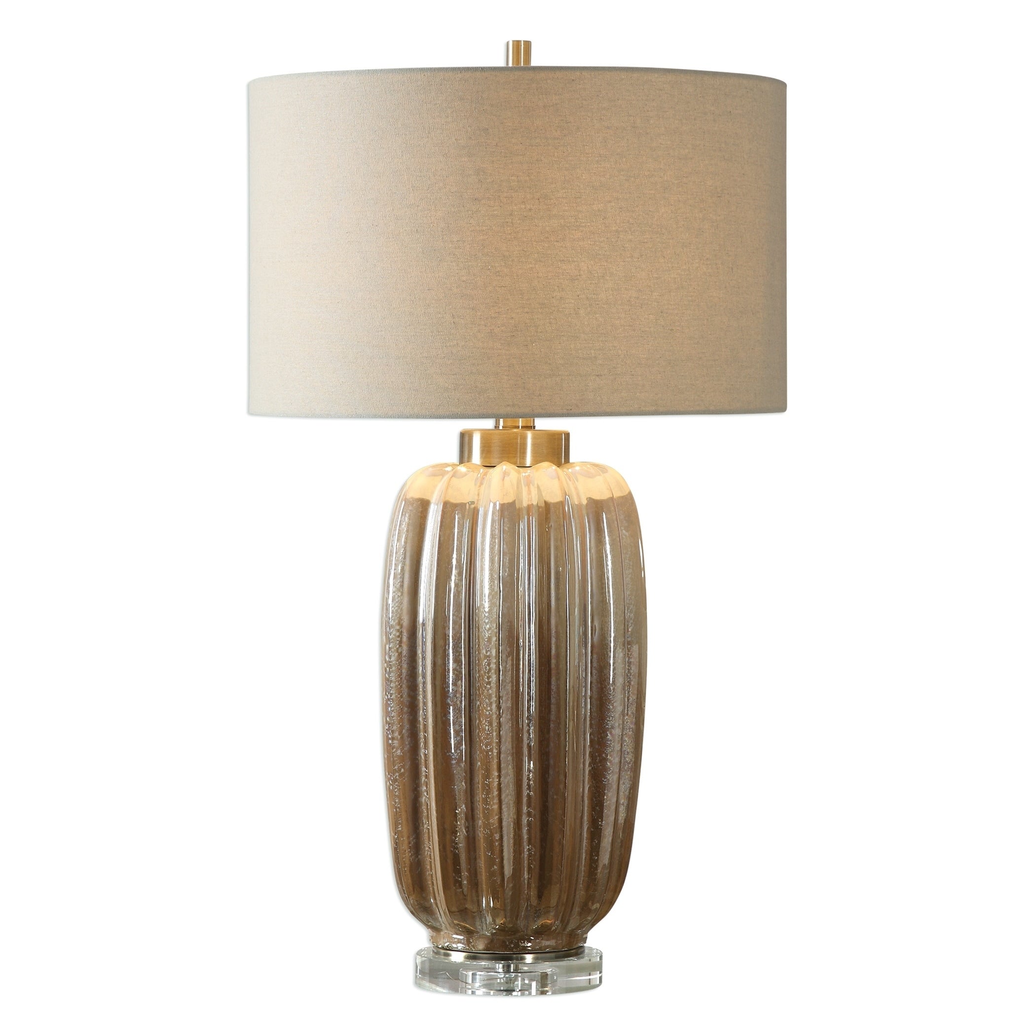 Uttermost Gistova Rust Brown 1 Light Table Lamp