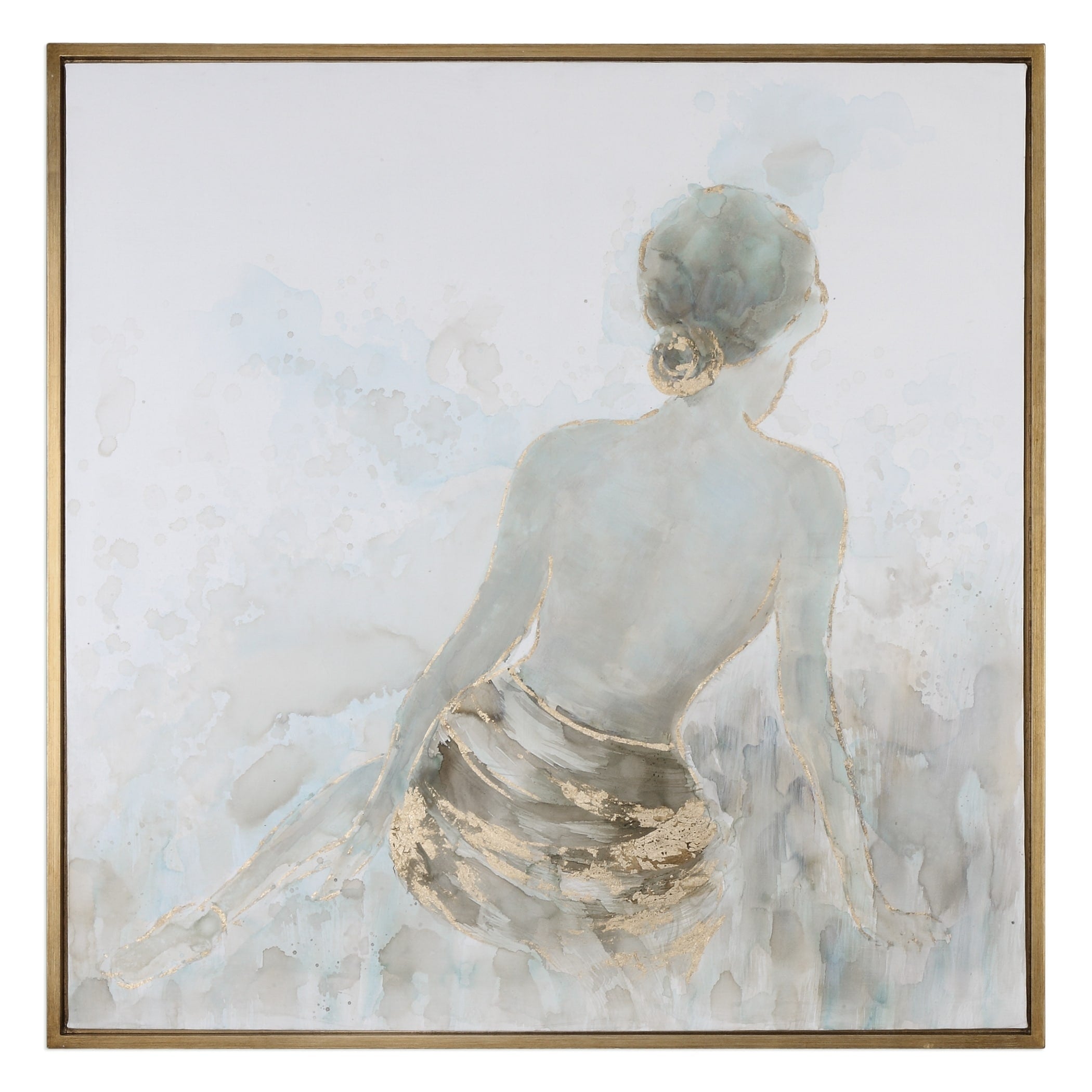 Uttermost Gold Highlights Feminine Art Multi Color