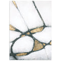 Uttermost Gold And Black Abstract Art Multi Color