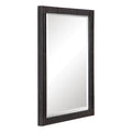 Uttermost Gower Aged Black Vanity Mirror Antique Black 25.25X34.625X1.5