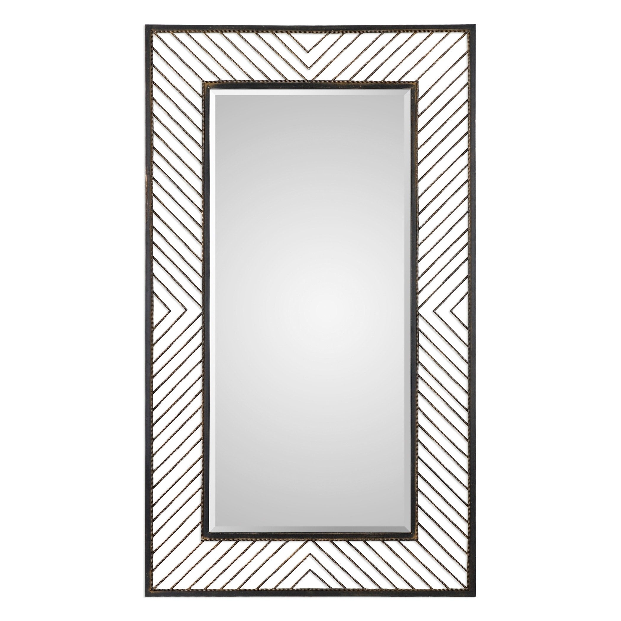 Uttermost Karel Rust Bronze Mirror