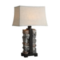 Uttermost Kodiak Rustic Black 1 Light Table Lamp