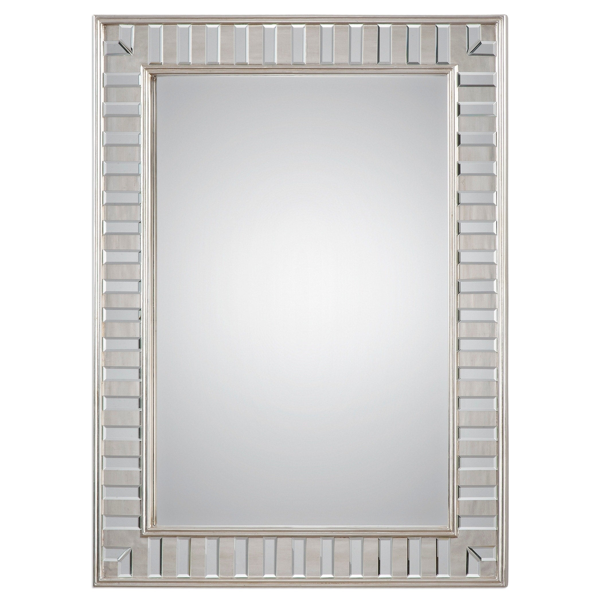 Uttermost Lanester Antiqued Silver Leaf Mirror