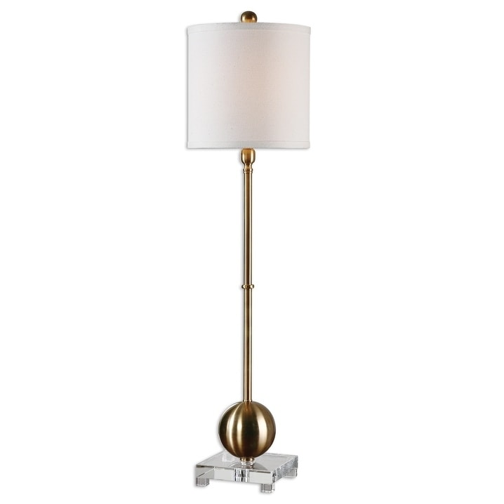 Uttermost Laton 1 Light Brushed Brass Buffet Lamp