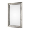 Uttermost Leiston Metallic Silver Wall Mirror