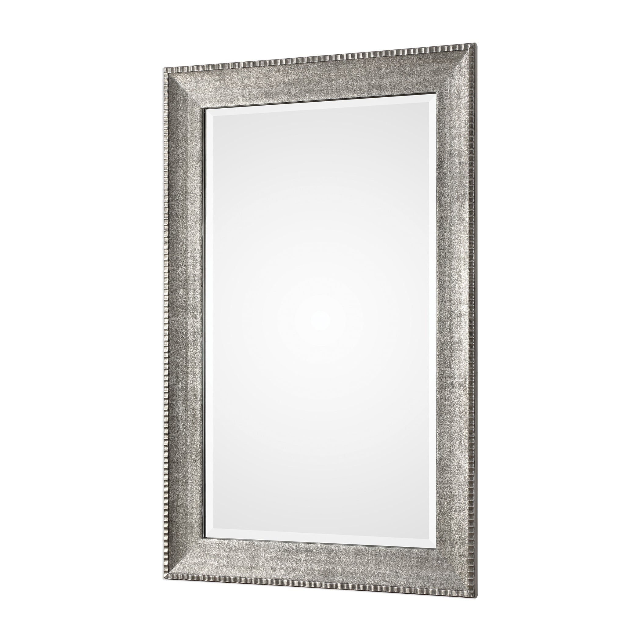 Uttermost Leiston Metallic Silver Wall Mirror