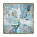 Uttermost Meditation Modern Art Grey Blue