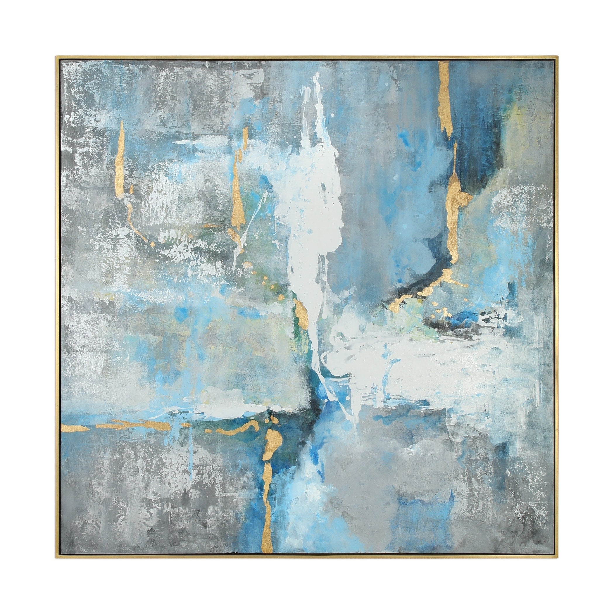 Uttermost Meditation Modern Art Grey Blue