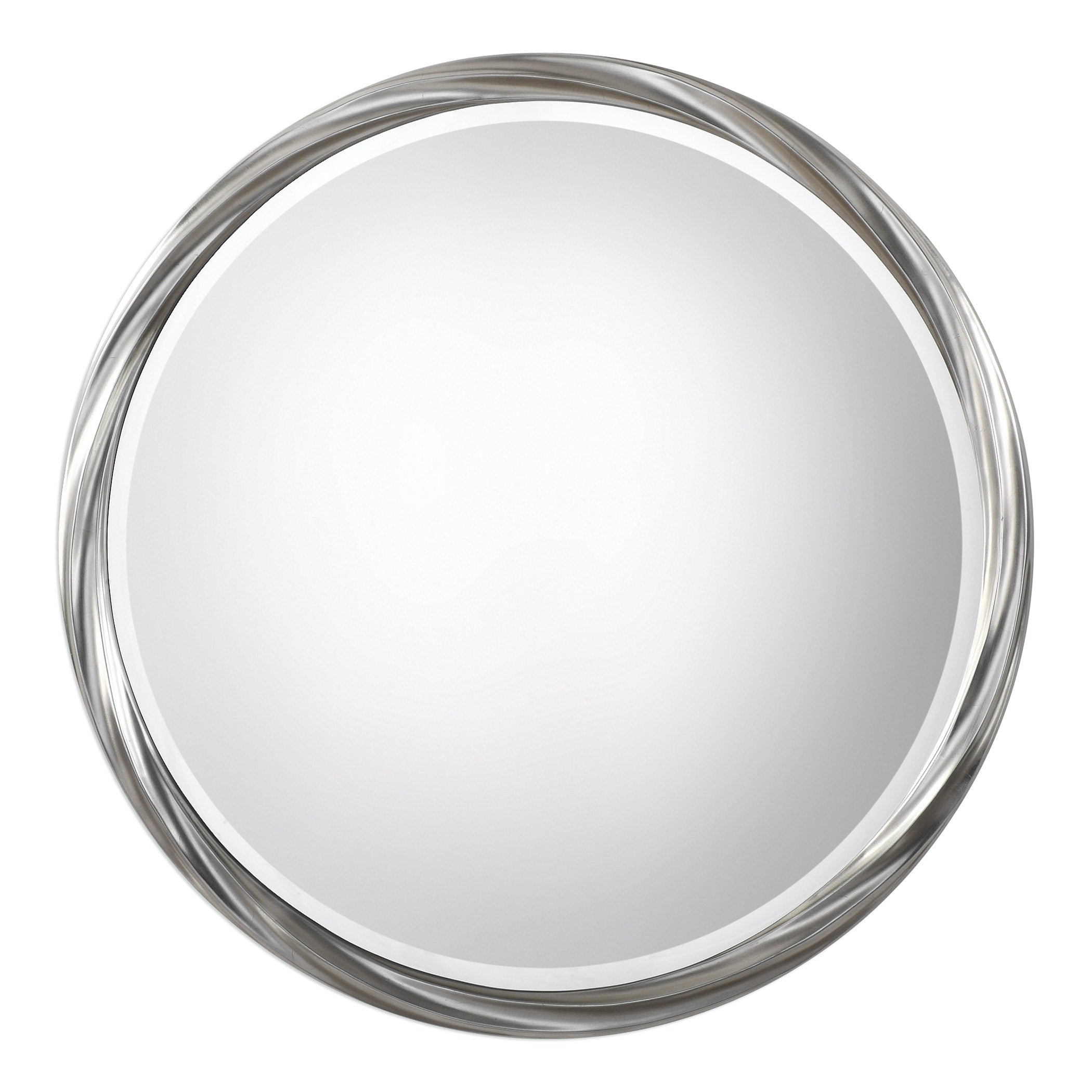 Uttermost Orion Metallic Silver Leaf Mirror