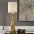 Uttermost Paravani Antiqued Metallic Gold 1 Light Table Lamp