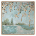 Uttermost Peaceful Landscape Art Blue Green