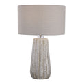 Uttermost Pikes Stone Ivory Table Lamp