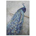 Uttermost Proud Papa Hand Painted Art Blue Green