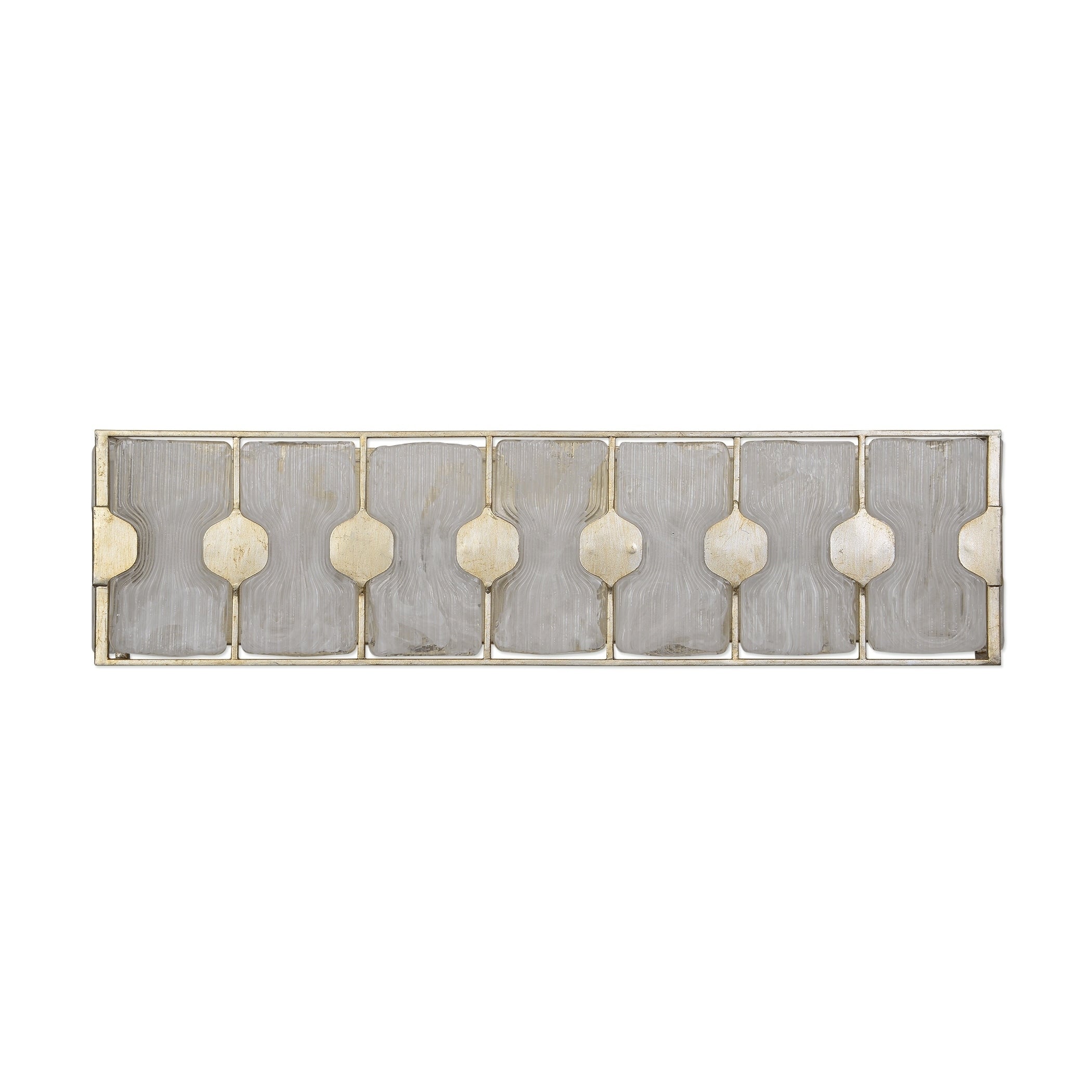 Uttermost Rene Silver Leaf 4 Light Vanity