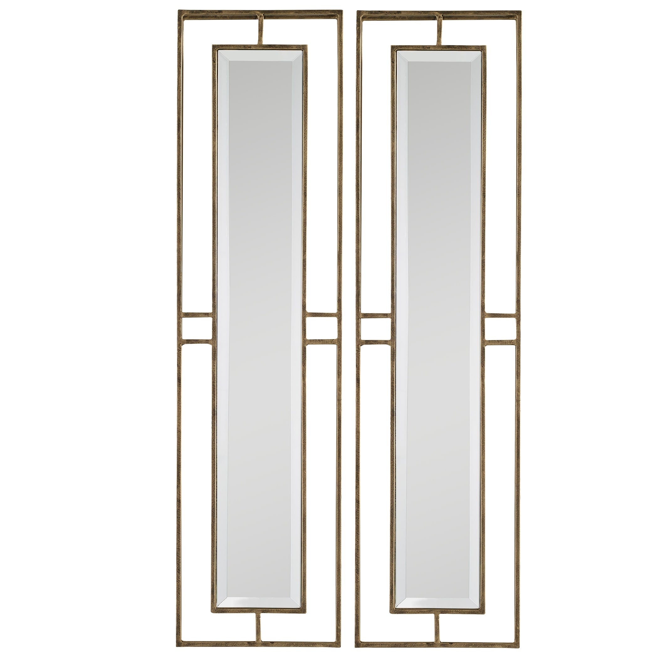 Uttermost Rutledge Gold Mirrors Set Of 2