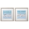 Uttermost Sea Glass Sandbar Framed Prints Set Of 2