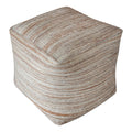 Uttermost Shiro Hemp Pouf Ottoman