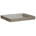 Uttermost 17732 Talmage 2 1 4 H X 20 W Glass Contemporary Serving Tray Silver Leaf