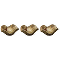 Uttermost 04107 Tamarine Three Piece Wall Sculpture Set Salted Tamarind