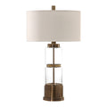 Uttermost Vaiga Antique Brass Plated 1 Light Table Lamp