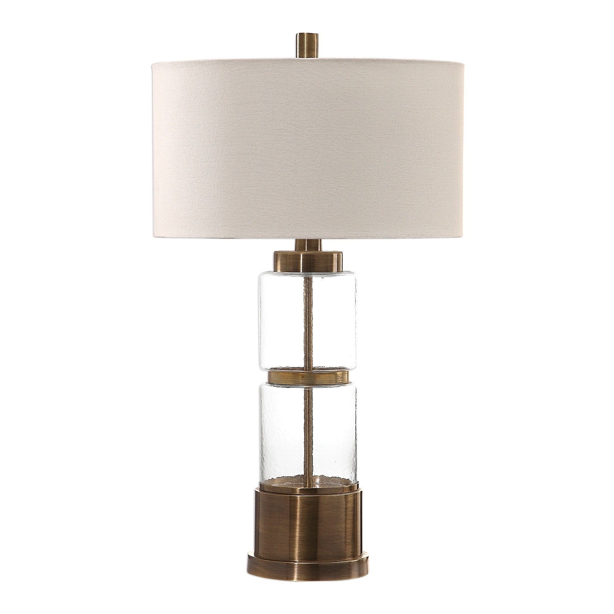 Uttermost Vaiga Antique Brass Plated 1 Light Table Lamp