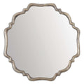 Uttermost Valentia Oxidized Silver Mirror Antique Silver 32X32X2