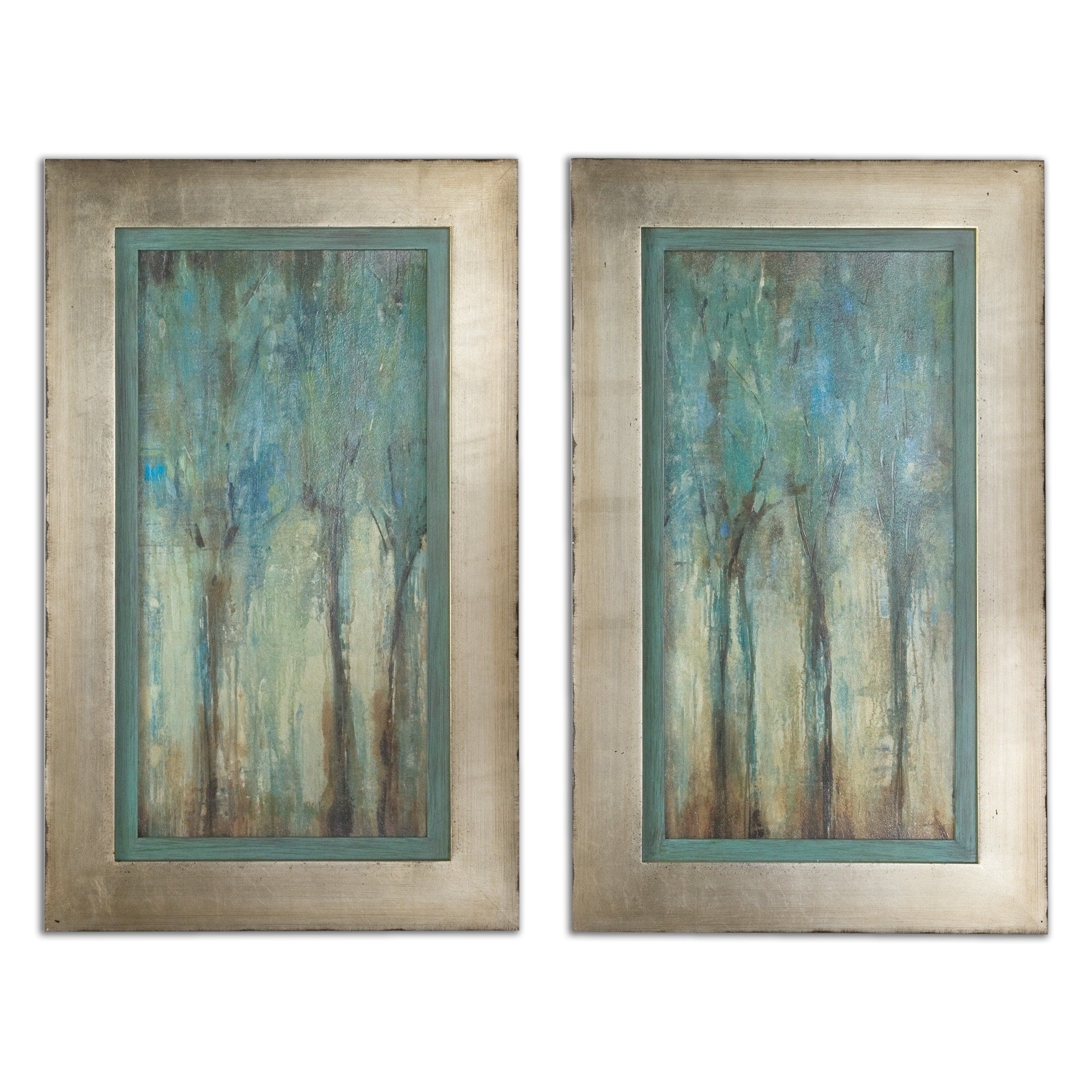 Uttermost Whispering Wind Framed Art Set Of 2