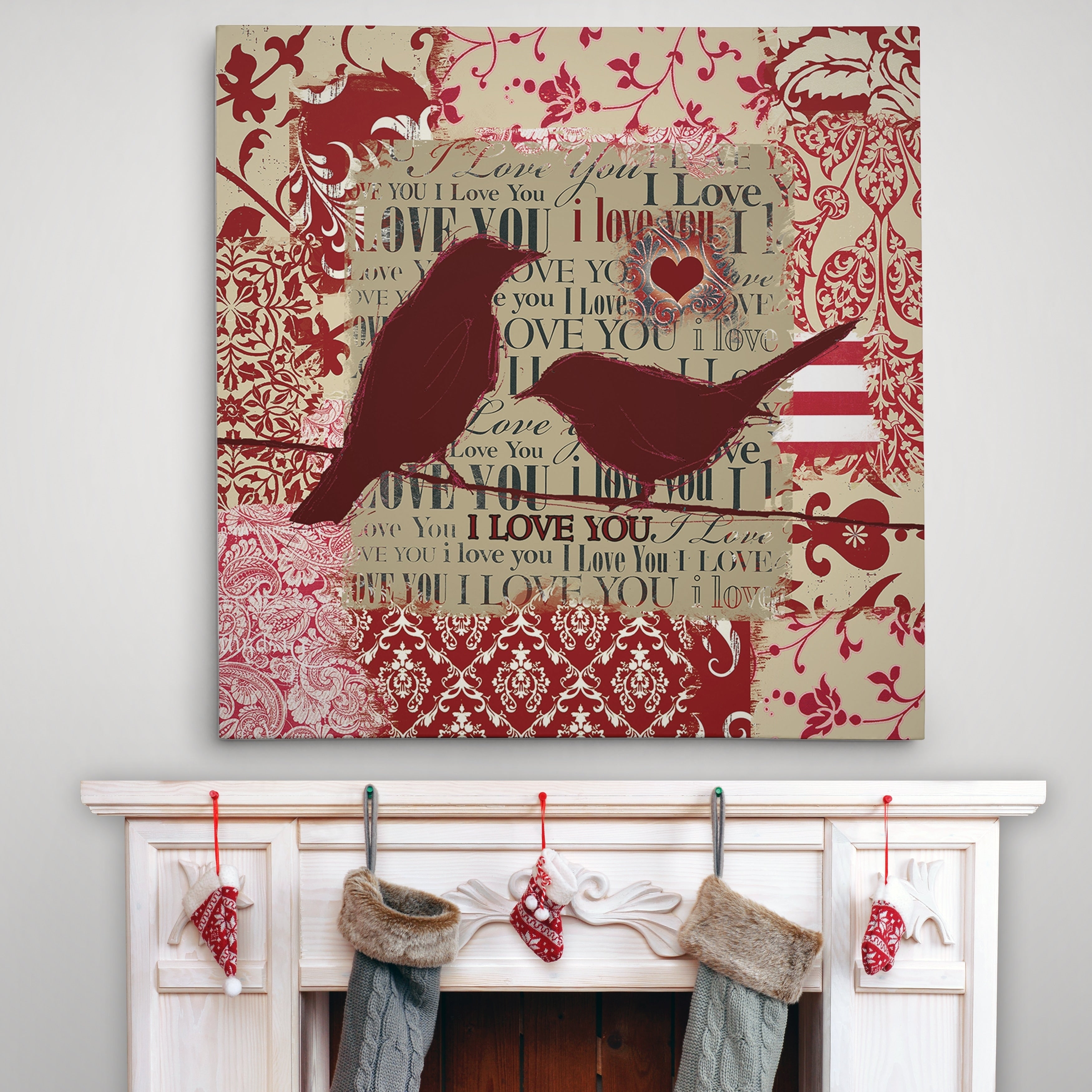 Valentines I Premium Gallery Wrapped Canvas 4 Sizes Available
