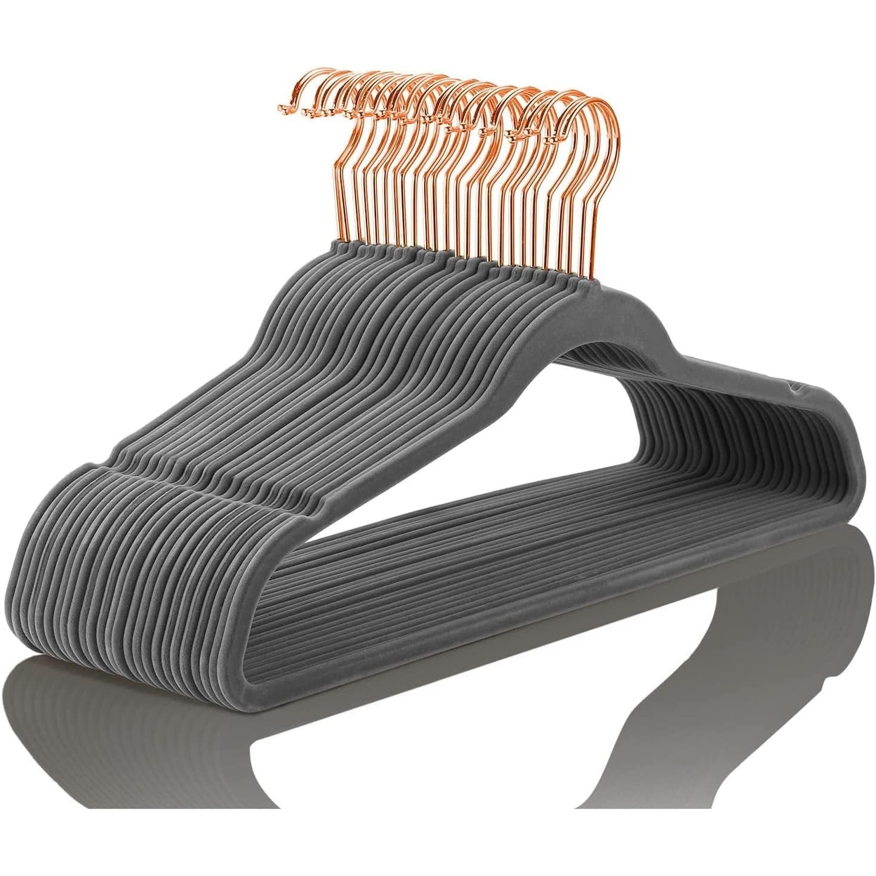 Velvet Hangers Suit Shirt Heavy Duty Hangers 30 50 100 Pack Non Slip Ultra Thin Hangers Sets
