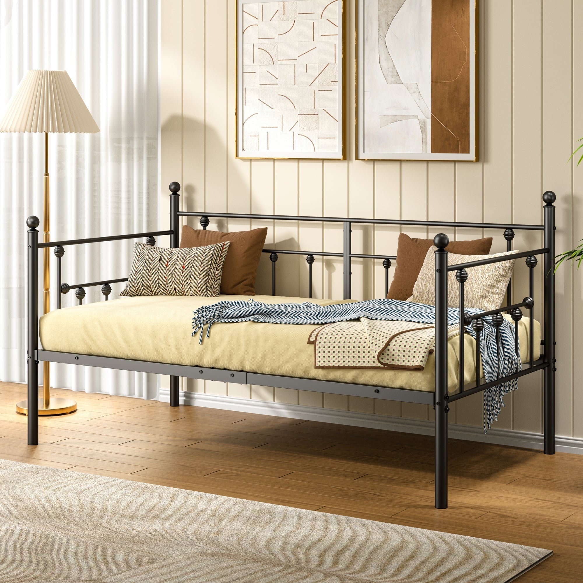 Produced By Vecelo Quick Lock Twin Sized Day Bed