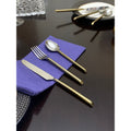 Vibhsa Dinner Knives Dinner Forks Teaspoons Flatware 18 Pieces