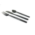 Vibhsa Stainless Steel Flatware 18 Piece Set Dinner Knives Dinner Forks Teaspoons