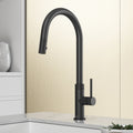 Vigo Bristol Kitchen Faucet In Matte Black