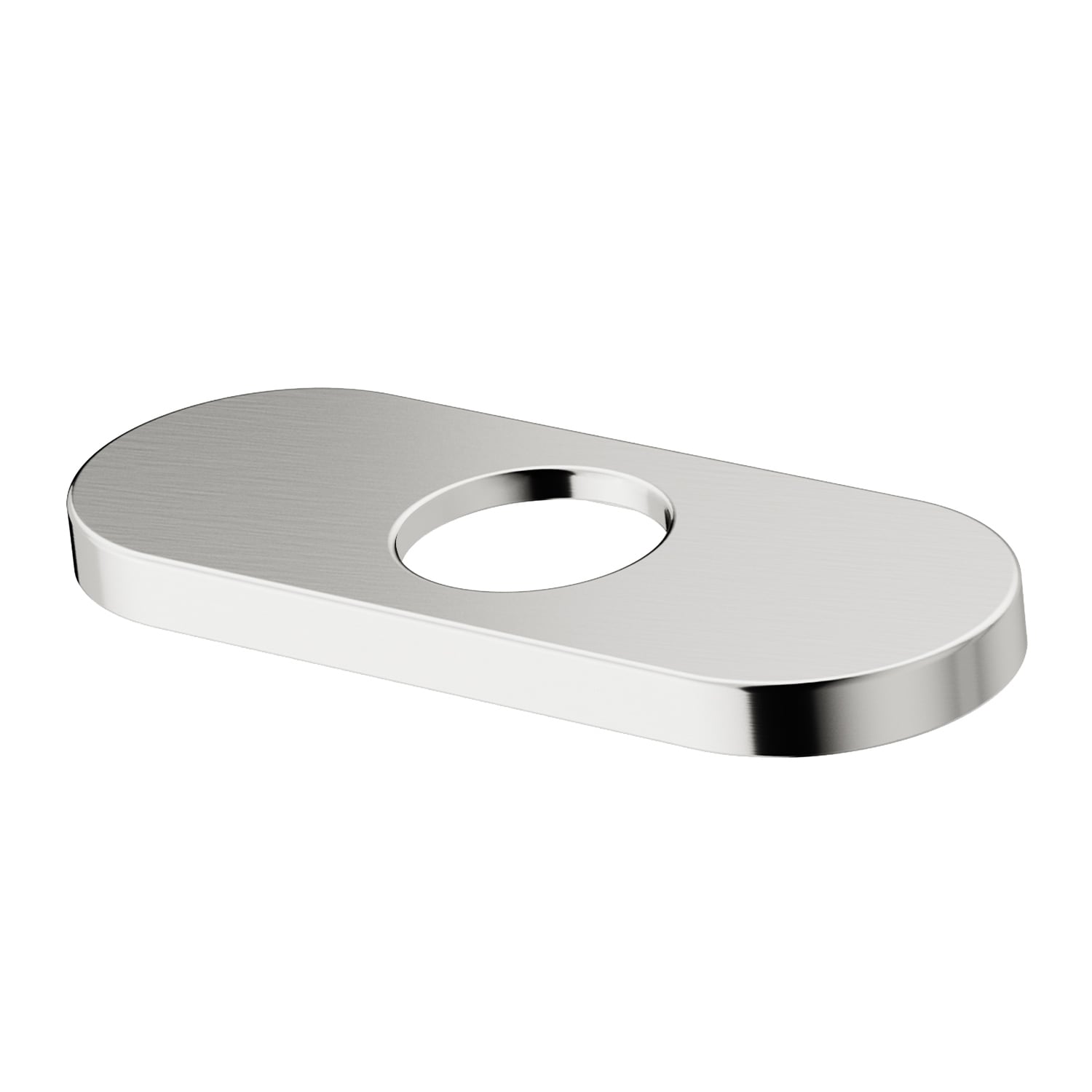 Vigo Brushed Nickel 4 Inch Bathroom Deck Plate