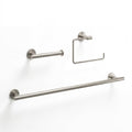 Vigo Elan 3 Piece Bathroom Hardware Accessory Set With 24 In. Towel Bar Toilet Paper Holder Hand Towel Holder
