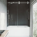 Vigo Elan Clear Frameless Adjustable Sliding Tub Door