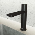 Vigo Halsey 1 Handle Single Hole Bathroom Faucet In Matte Black