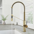Vigo Livingston Matte Black Magnetic Kitchen Faucet