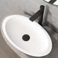 Vigo Matte Black Vessel Bathroom Sink Pop Up Drain And Mounting Ring