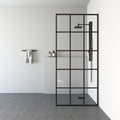 Vigo Mosaic Fixed Frame Shower Screen