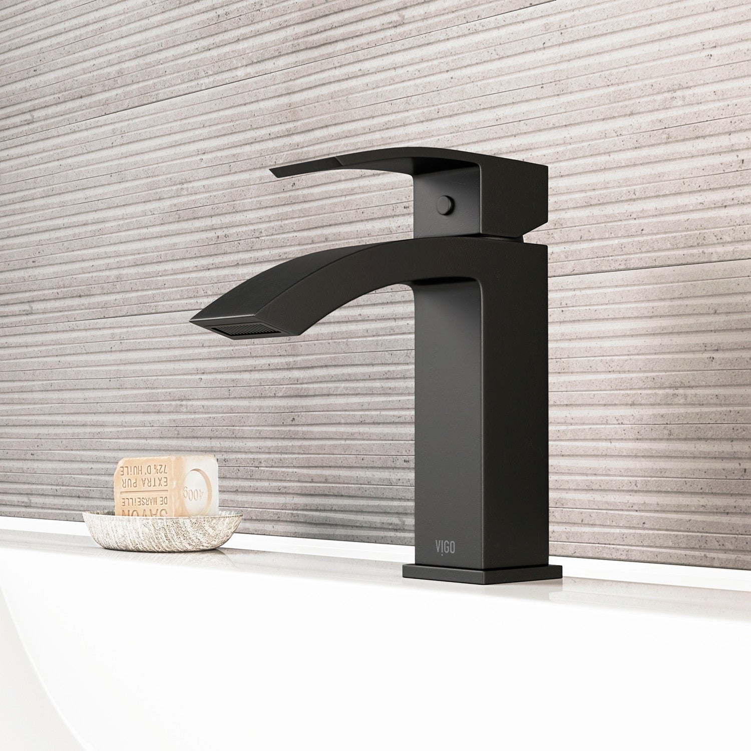 Vigo Satro Chrome Single Hole Bathroom Faucet