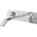 Vigo Titus Matte Black Wall Mount Bathroom Faucet