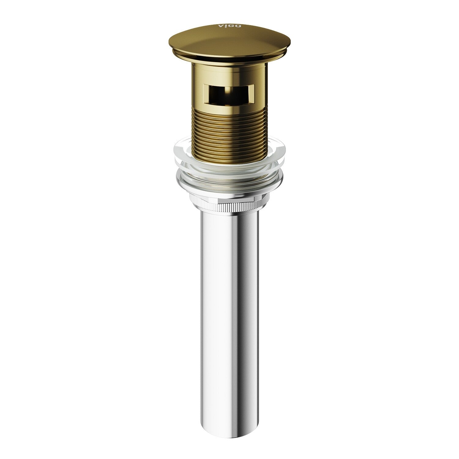 Vigo Vessel Bathroom Sink Pop Up Drain With Overflow