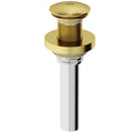 Vigo Vessel Bathroom Sink Pop Up Drain Without Overflow