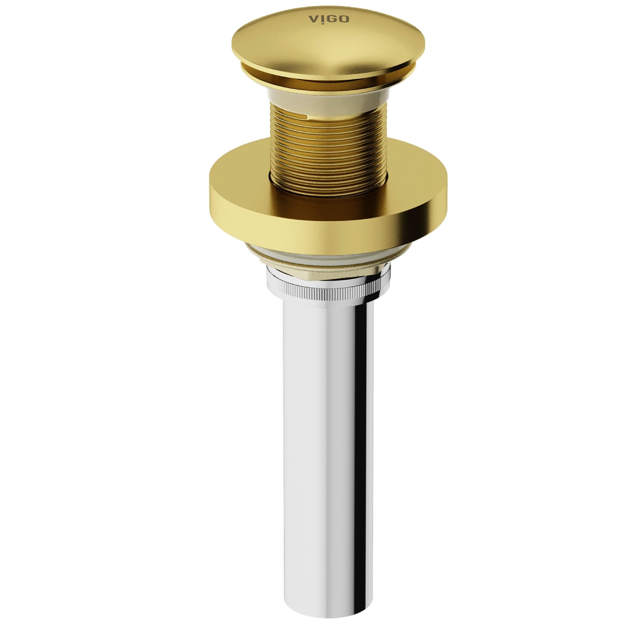 Vigo Vessel Bathroom Sink Pop Up Drain Without Overflow